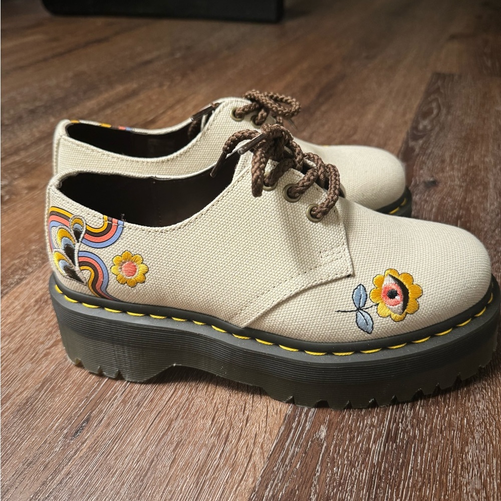 Platform doc Martin loafers